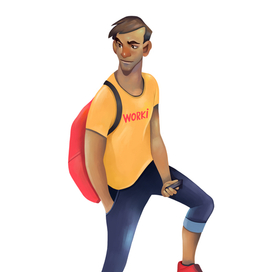 Персонаж для конкурса worki