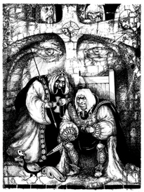 илл. к роману Стругацких "Трудно быть богом"