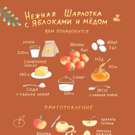 Рецепт. Как Шушуня за яблоками ходила.