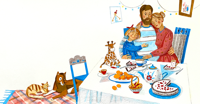 Иллюстрация к книге М.Яснова "У всякой пташки свои замашки"