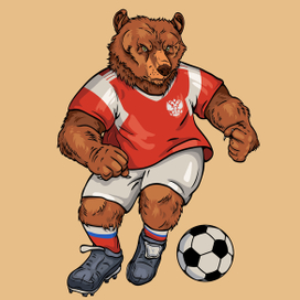 Russian sports characters