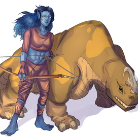 Концепт игрового персонажа