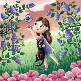 Цветущий сад