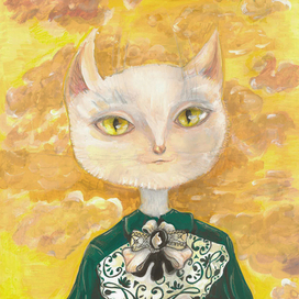 Кошка чародейка библиотечная