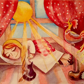 Утро в деревне