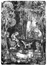 Мальчик с собаками...