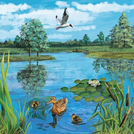 "Приметы весны"