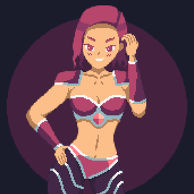 Девушка-воин или маг