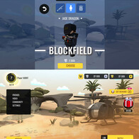 Blockfield, Game UI/UX App