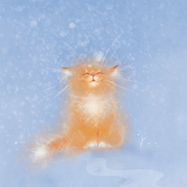 Зимний кот)  