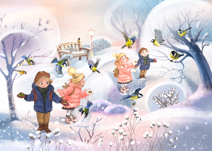 "Синички" автор Н. Цивилев, издательство Перо