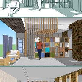 Оформление интерьера. Визуализация