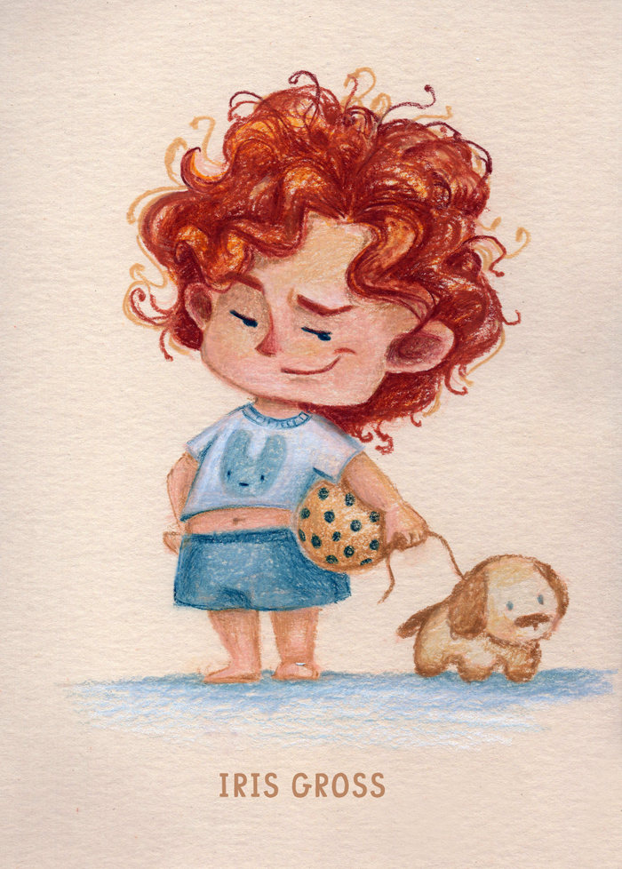 Создание персонажа "Лукавый-кучерявый"