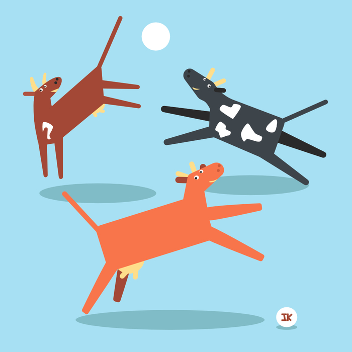 Танцующие коровы