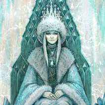 Снежная королева во дворце