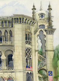 Старое здание