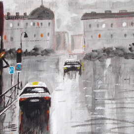 Городской пейзаж.