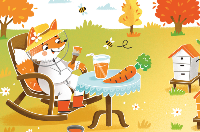 Лисичка с кисточкой