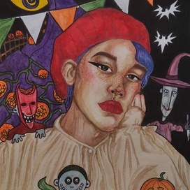 хэллоуинский кошмар в красной кепочке