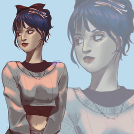 Портрет / digital-art 