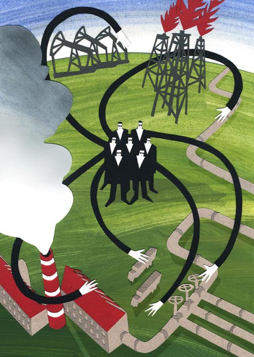 Иллюстрация в журнал «Компания»