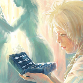 Серебряные ложечки