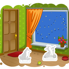 Задания для детских журналов "Лапки!