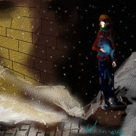 Обложка для "Бюро заблудших душ". Вторая вариация