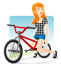 Еще одна девушка на бэмке