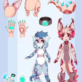 референс персонажей