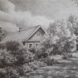 Деревенский пейзаж