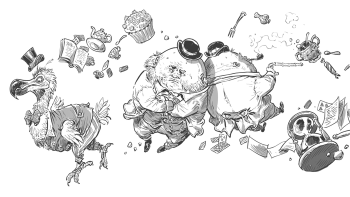 Эскизы оформления офиса в комикс стиле