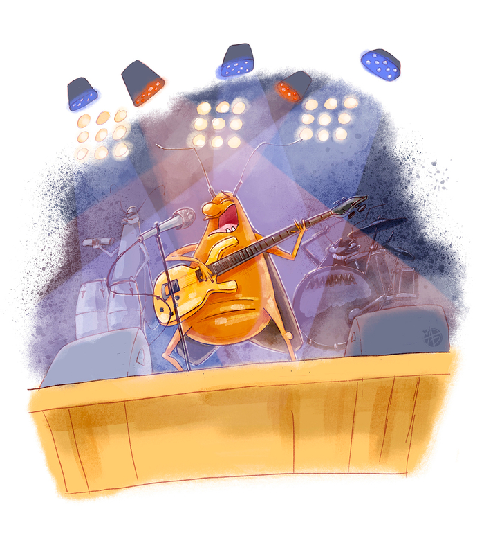 Тараканы на концерте