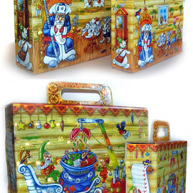 Почта Деда Мороза. Коробки.