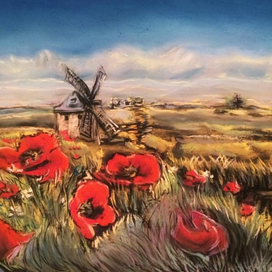 Под белым солнцем маковых полей