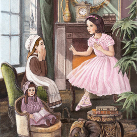 «Маленькая принцесса» Бёрнетт Френсис. Иллюстрация2