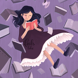 Девочка с книгой