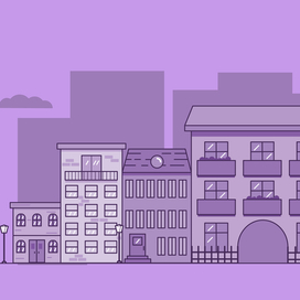 городской пейзаж 