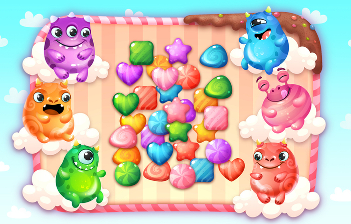 Монстрики и конфетки