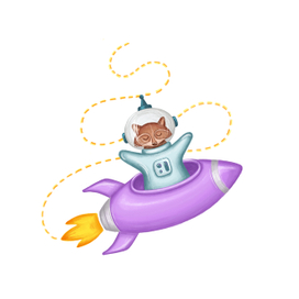 Енот на ракете 