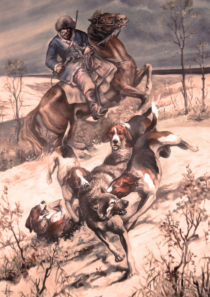 Два смычка злобачей по матёрому...