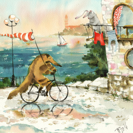 Муравьед любит жизнь