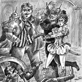 Иллюстрация к роману Александра Рыжова "В пяти шагах от солнца"