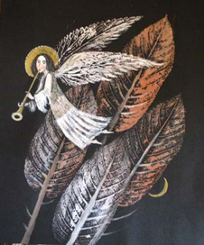 Ангел с дудочкой и луной (серия "Сон о дальней стране")