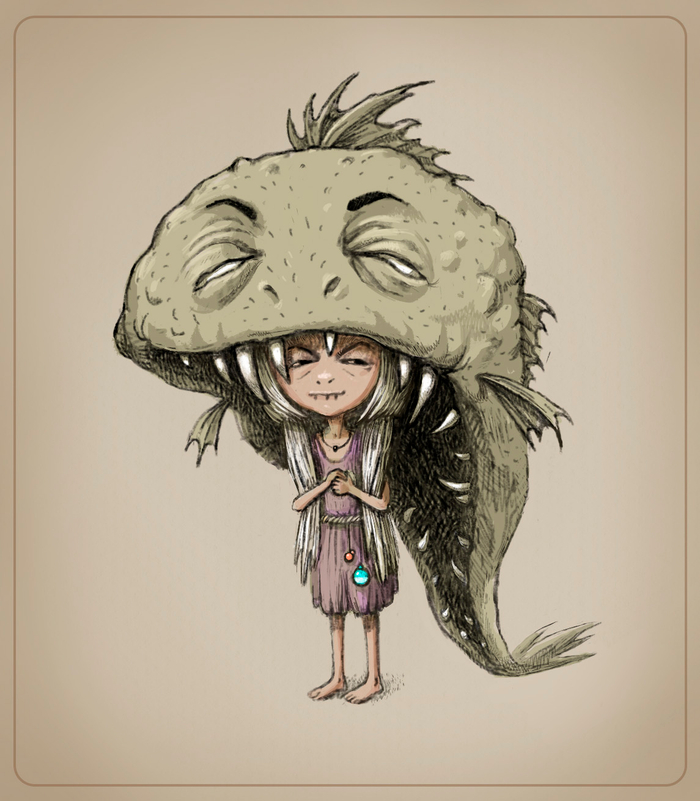 Девочка из рыбацкой деревни