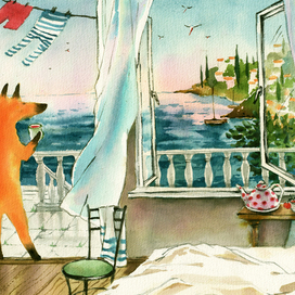 Чайник в горошек