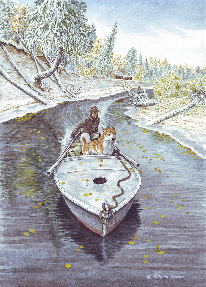 В "Верхне-Тазовском" заповеднике.