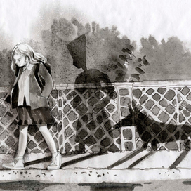 Девочка с  Alter ego и вымышленным другом? 