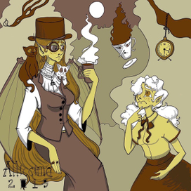 Белла-дитя у строгой эльфийки