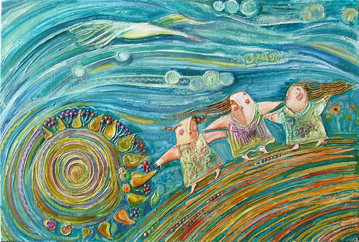 Куда улетает журавлик?...